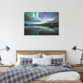 Noordelijke hoogten Noord-Noorwegen Canvas Afdruk (Insitu (Slaapkamer))
