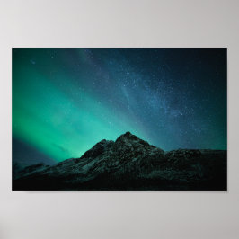 Noordelijke hoogten Noord-Noorwegen Poster