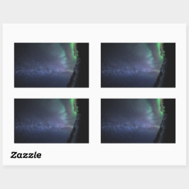 Noordelijke hoogten Noorwegen Rechthoekige Sticker