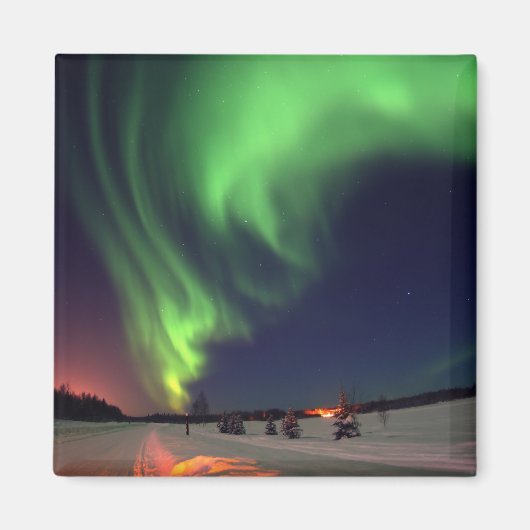 Noordelijke hoogten op het meer van Beer Magneet (Voorkant)