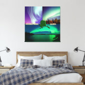 Noordelijke hoogten van Alaska Collage Canvas Afdruk (Insitu (Slaapkamer))