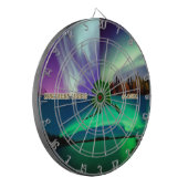 Noordelijke hoogten van Alaska Collage Dartbord (Voorkant Links)