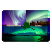 Noordelijke hoogten van Alaska Collage Magneet (Horizontaal)
