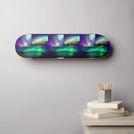 Noordelijke hoogten van Alaska Collage Persoonlijk Skateboard