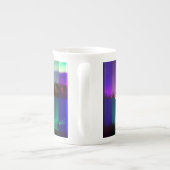 Noordelijke hoogten van Alaska Collage Porselein Kop (Achterkant)