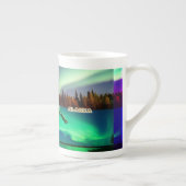 Noordelijke hoogten van Alaska Collage Porselein Kop (Rechts)