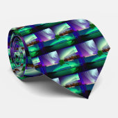 Noordelijke hoogten van Alaska Collage Stropdas (Opgerold)