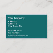 Noordelijke hoogten van Alaska Collage Visitekaartje (Achterkant)