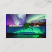 Noordelijke hoogten van Alaska Collage Visitekaartje (Voorkant)