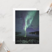 Noordelijke hoogvlakte Fjord Kaart (Voorkant / Achterkant in situ)