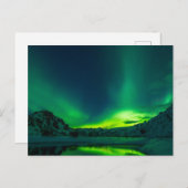 Noordelijke IJslandse lichten Briefkaart (Voorkant / Achterkant)