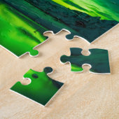 Noordelijke IJslandse lichten Legpuzzel (Zijkant)