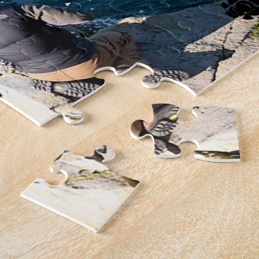 Noordelijke kanen legpuzzel (Zijkant)