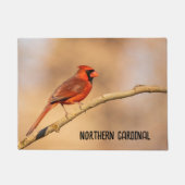 noordelijke kardinaal deurmat (Voorkant)