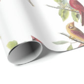 Noordelijke Kardinaal door Audubon Cadeaupapier (Rol Hoek)