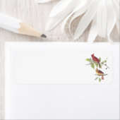 Noordelijke Kardinaal door Audubon Etiket (Insitu)