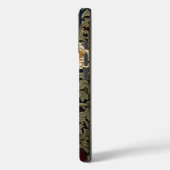 Noordelijke kardinaal Floral William Morris geïnsp Case-Mate iPhone Case (Achterkant / Links)