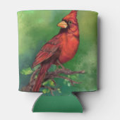 Noordelijke Kardinaal Koelbox Blikjeskoeler (Achterkant)