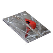 noordelijke kardinaal notitieboek (Rechterzijde)