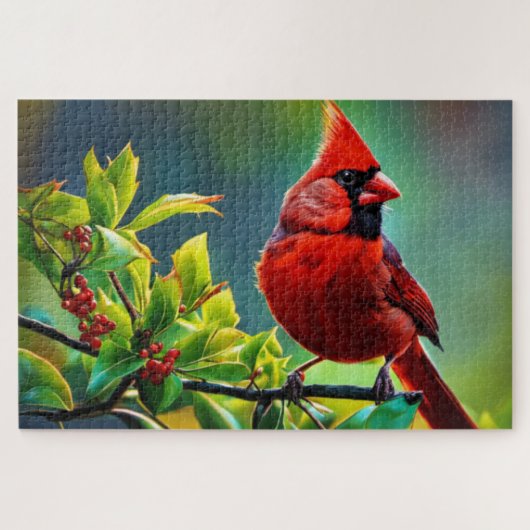 noordelijke kardinaal puzzel (Horizontaal)