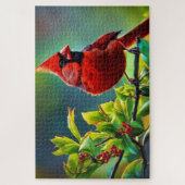 noordelijke kardinaal puzzel (Verticaal)