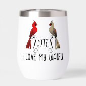 Noordelijke kardinaal SongBird (Achterkant)