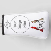 Noordelijke kardinaal SongBird Golfheadcover (Voorkant)