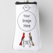 Noordelijke kardinaal SongBird Golfheadcover (Draai 90)