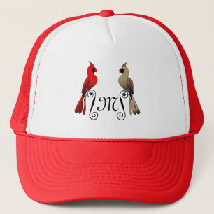 Noordelijke kardinaal SongBird Trucker Pet