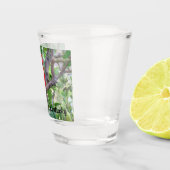 Noordelijke kardinaal - staatsobligatie voor vogel shot glas (Rechts)