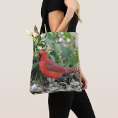 noordelijke kardinaal tote bag (Dichtbij)