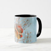 Noordelijke Kardinaal vliegen - Oorspronkelijke fo Mok (Voorkant rechts)