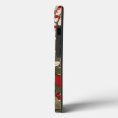 Noordelijke Kardinaal Vogel Rode Bessen Case-Mate iPhone Case (Achterkant / Links)