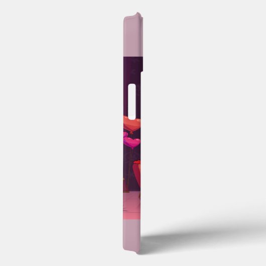 Noordelijke Kardinaal Vogels Diner Datum Case-Mate iPhone Case (Achterkant / Rechts)