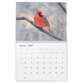 Noordelijke kardinaalkalender kalender (Jan 2027)