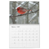 Noordelijke kardinaalkalender kalender (Feb 2027)