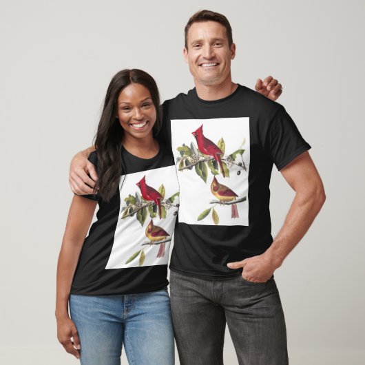  noordelijke kardinale kardinale schildering van A T-shirt (Unisex)