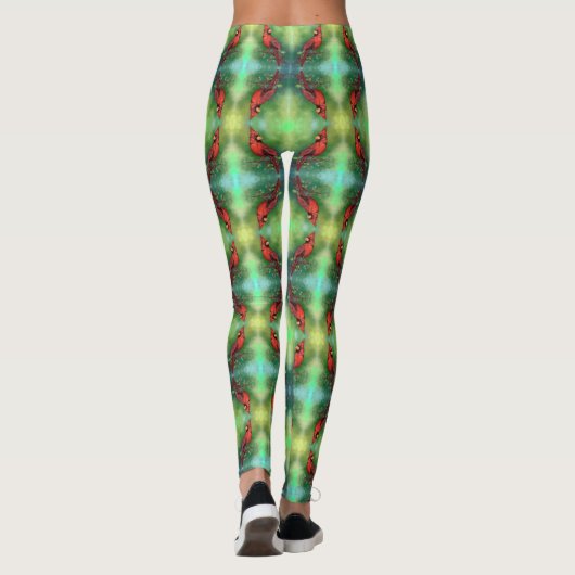 Noordelijke Kardinale Leggings (Achterkant)