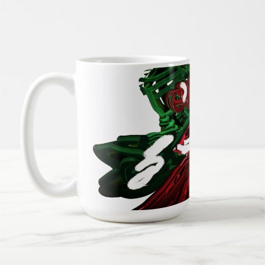 Noordelijke Kardinale winterbes Koffiemok (Links)