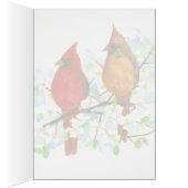 Noordelijke kardinalen Hallo van North Carolina Bl (Binnen (Rechts))