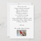 Noordelijke Kardinalen/Hernieuwing van het huwelij Kaart (Achterkant)