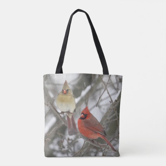 Noordelijke Kardinalen Tote Bag (Achterkant)