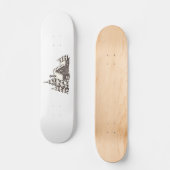 noordelijke kersthut persoonlijk skateboard (Voorkant)