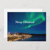 Noordelijke Kerstmis Briefkaart (Voorkant / Achterkant)