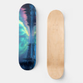 Noordelijke lammeren Aurora Borealis Persoonlijk Skateboard (Voorkant)