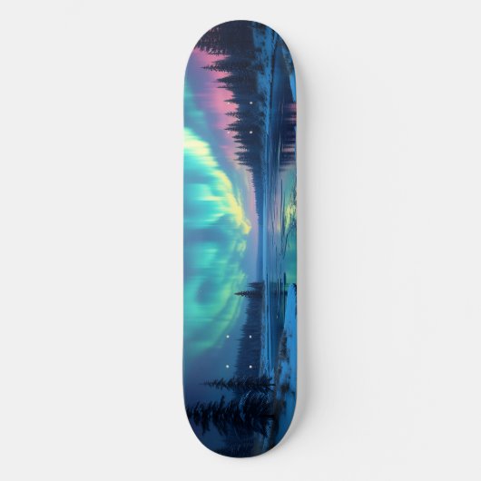 Noordelijke lammeren Aurora Borealis Persoonlijk Skateboard (Voorkant)