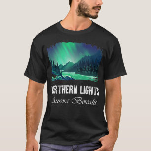 Noordelijke lammeren, Aurora Borealis T-shirt