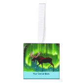 Noordelijke lammeren Snowflake Pewter Kerstmis Decoratie (Voorkant)