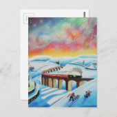 Noordelijke lampverf briefkaart (Voorkant / Achterkant)