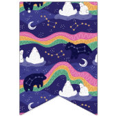 Noordelijke lichtbanner vlaggetjes (Derde vlag)